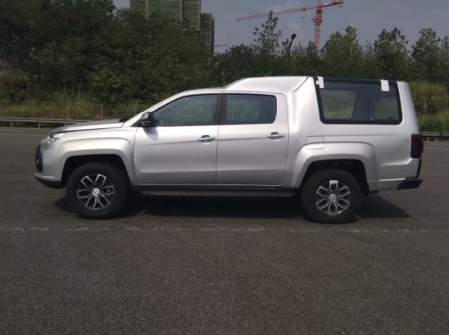 江鈴域虎T500EV實車圖曝光 最高續(xù)航可達(dá)335km
