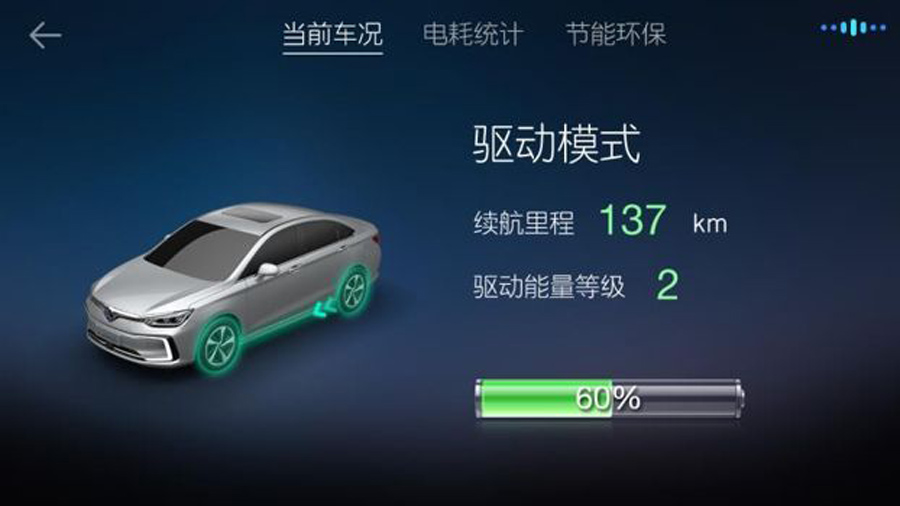 双屏智能体验 北汽新能源EU5技术解析（4）