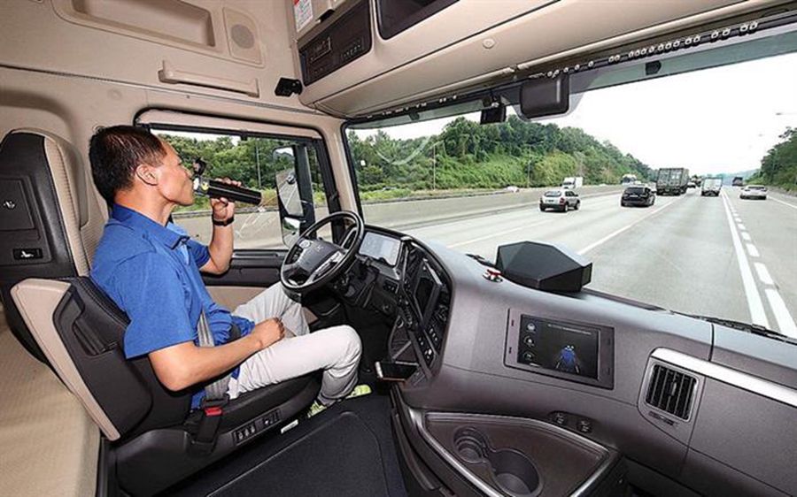 可实现自动变道 现代在韩测试L3自动驾驶卡车