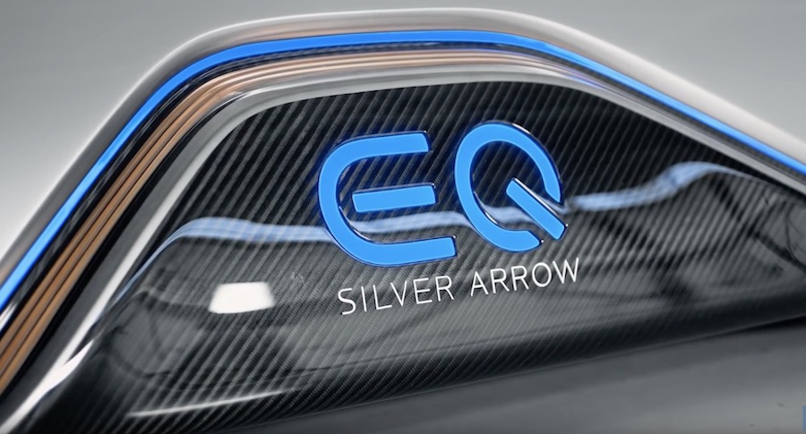 奔驰发布EQ Silver Arrow概念车视频 续航400km