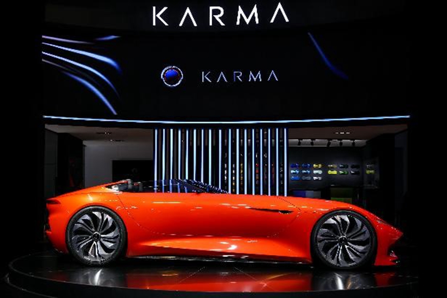 引入战机设计理念 解读Karma SC1 Vision概念车