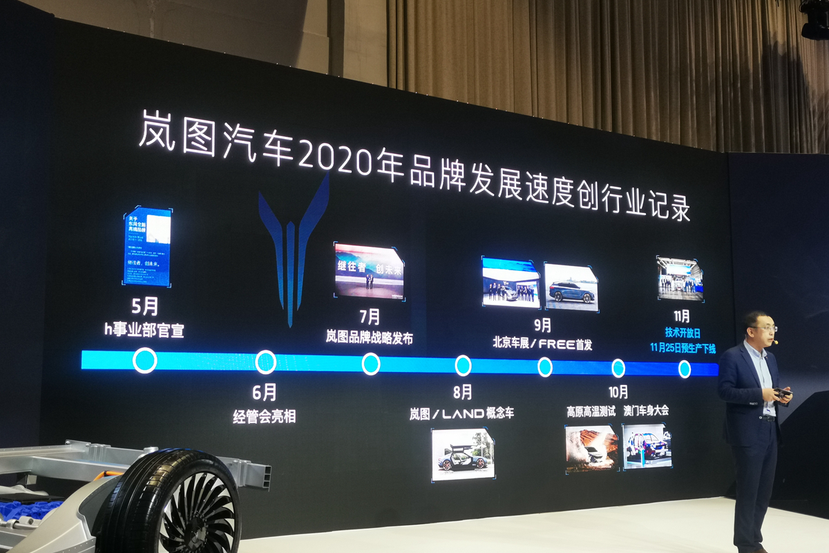 首款SUV车型将于12月全球首发 岚图汽车举行技术开放日