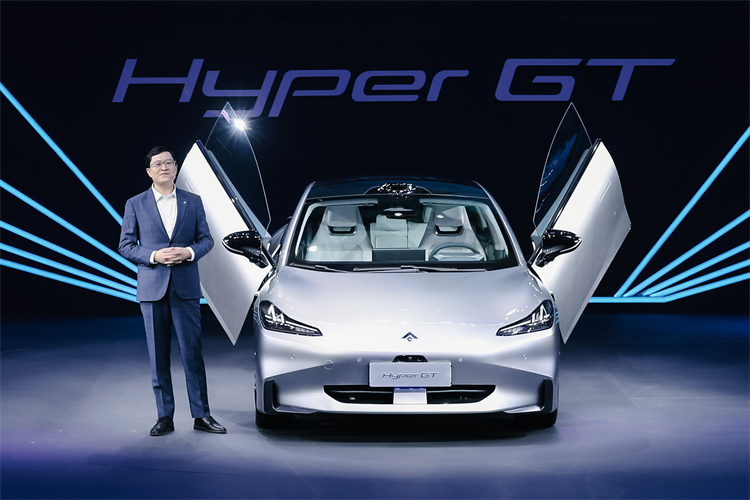 4秒级零百加速，埃安Hyper GT于2022年广州车展全球首发