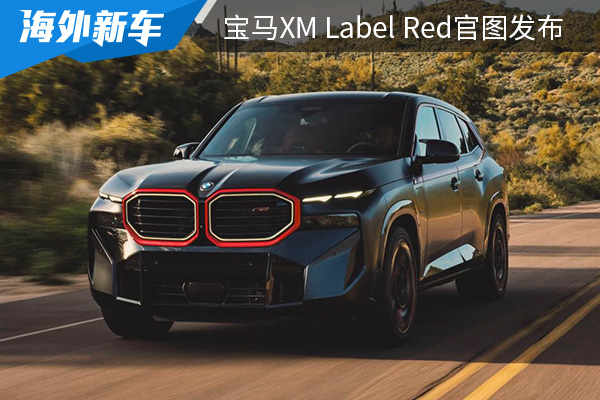 将在上海车展首发 宝马XM Label Red官图发布