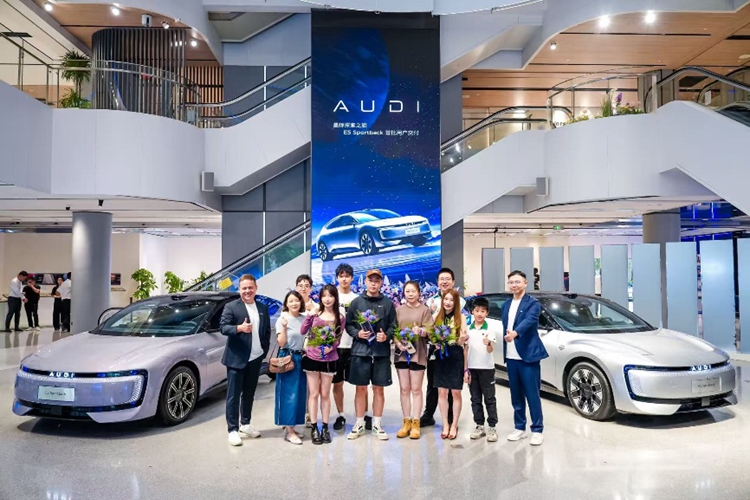上汽奥迪 E5 Sportback开启首批车主交付