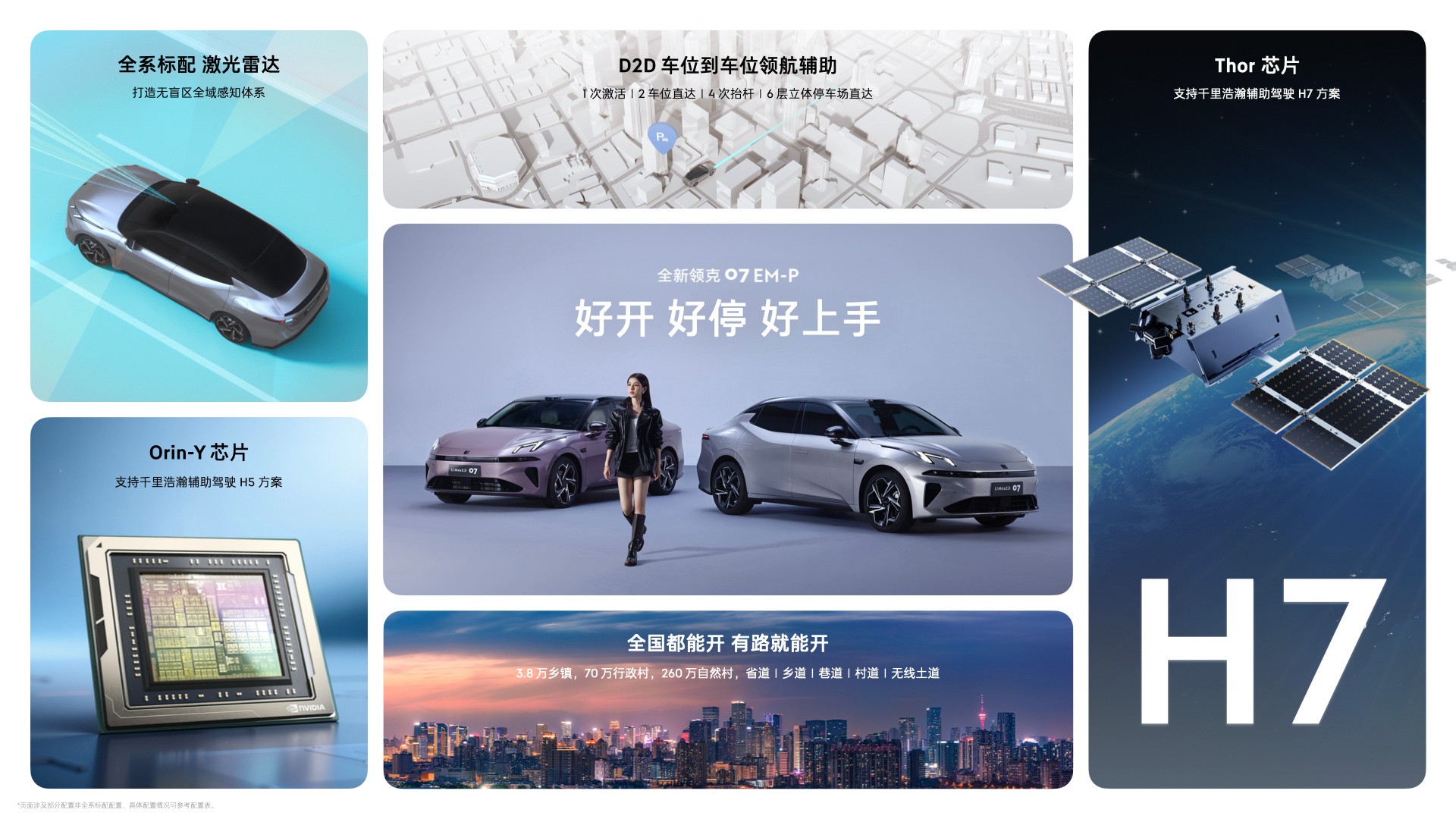 舒享/智能配置全面升级 全新领克07 EM-P限时售13.98万起